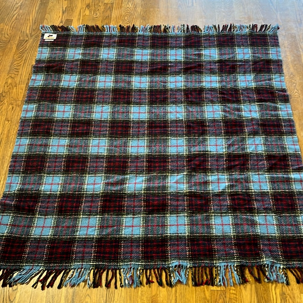 Scotland Kynoch Wool Throw Vintage